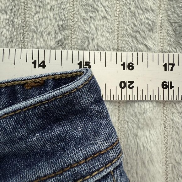 INC Jeans Womens 10S Skinny Leg Regular Fit Preppy Blue‎ Denim Stretch 30x28 - Picture 4 of 8